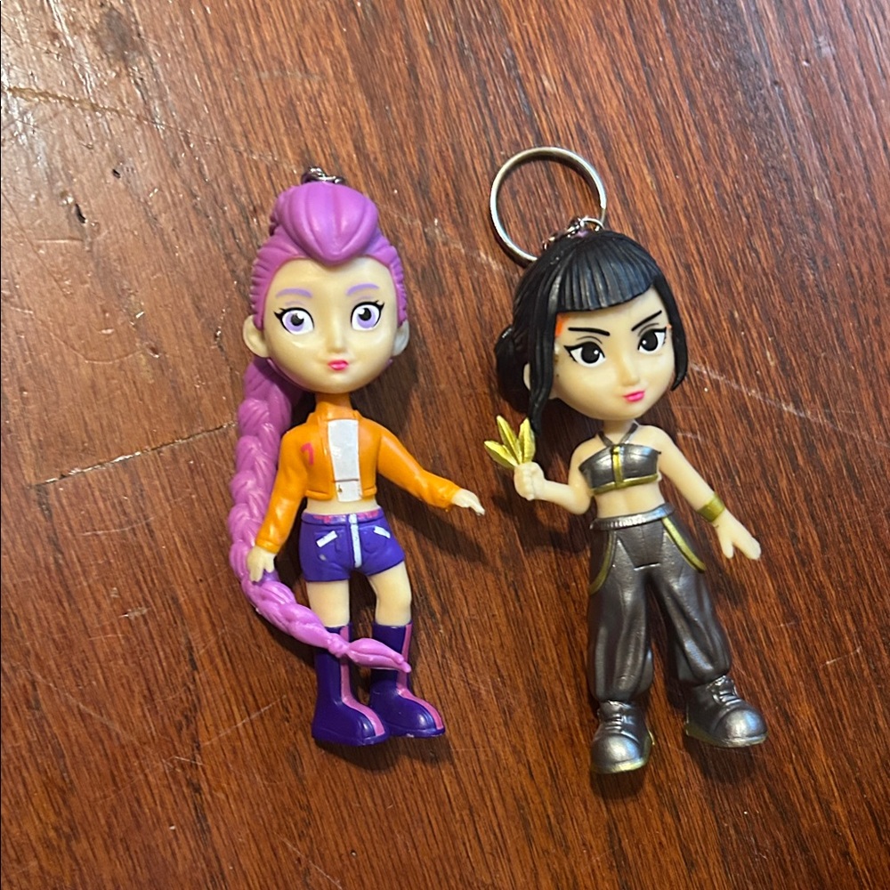 K-pop Demon hunters keychains
